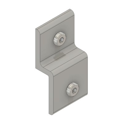 MODULAR SOLUTIONS PANEL CLAMP&lt;br&gt;WIRE MESH PANEL HOLDER SIZE 45 W/ HARDWARE